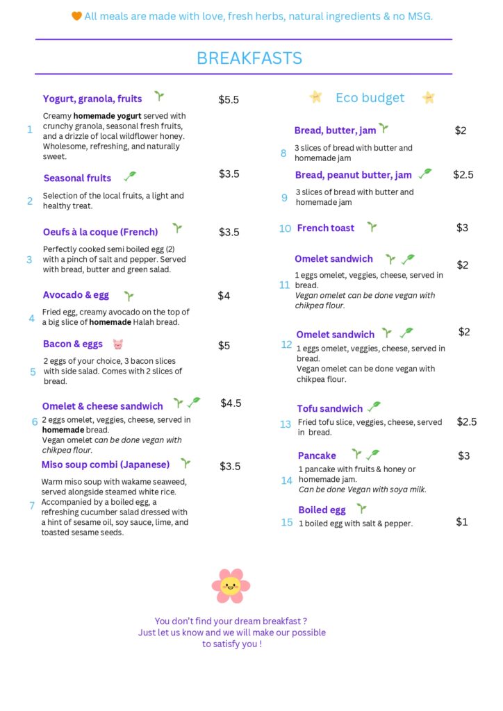 Surya Kep Worldwide Kitchen - Menu page-1