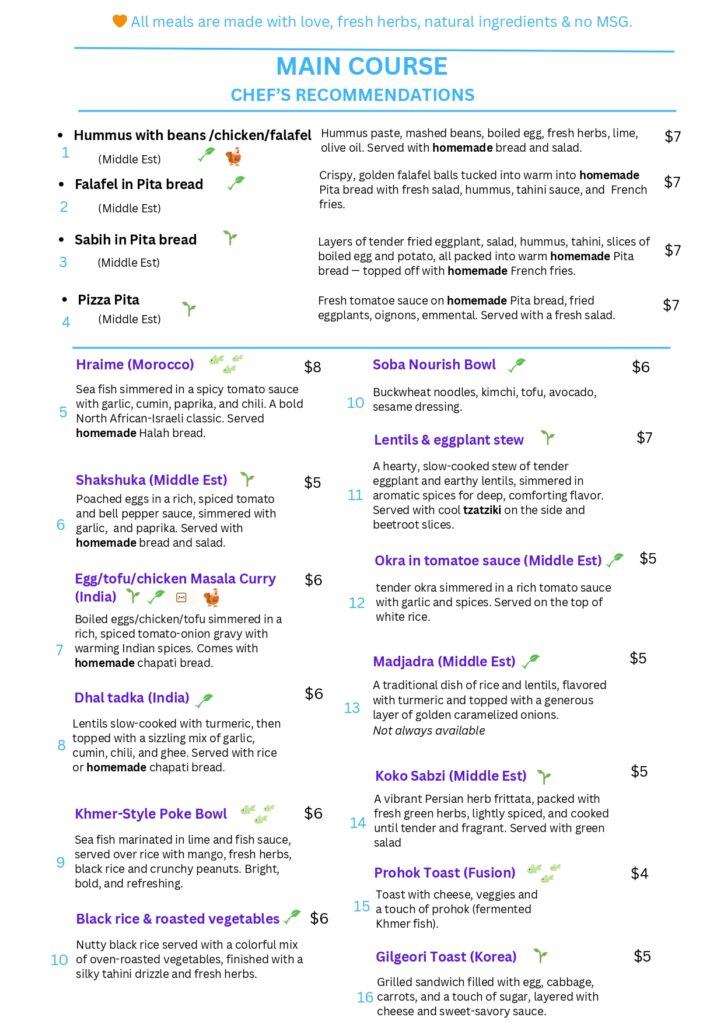 Surya Kep Worldwide Kitchen - Menu page-3