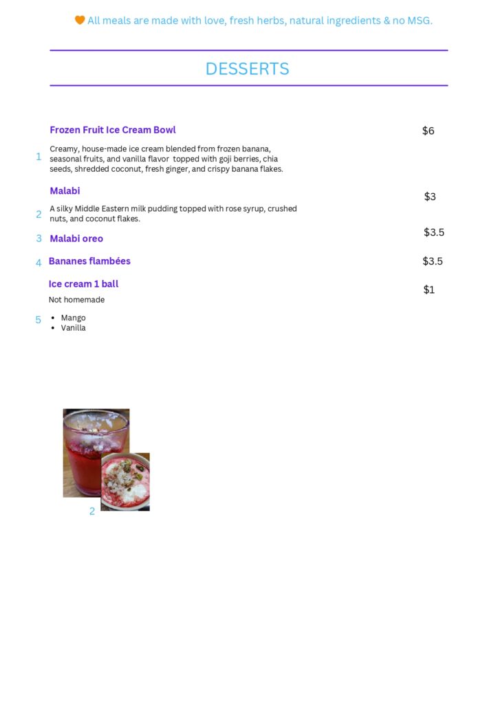 Surya Kep Worldwide Kitchen - Menu page-9