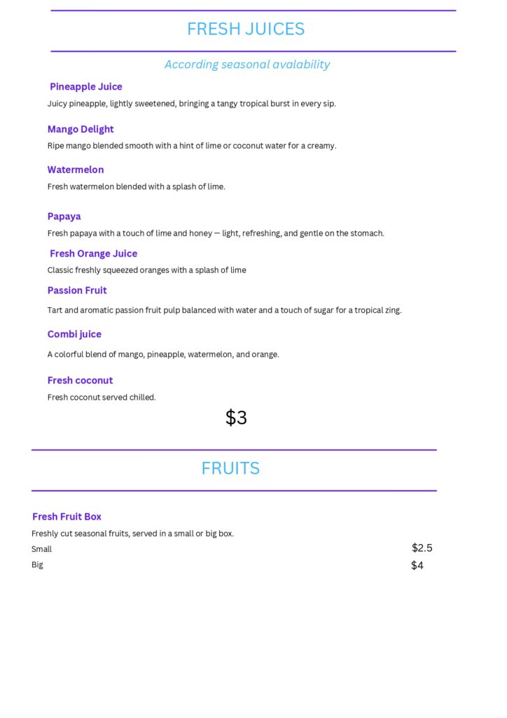 Surya Kep Worldwide Kitchen - Menu page-10