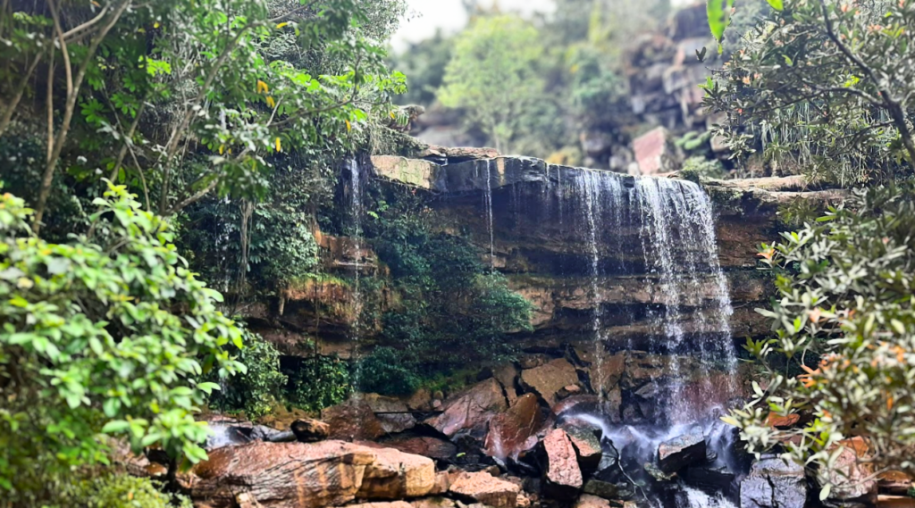 Popokville waterfall